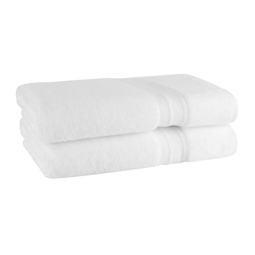 Simply Suite Bath Towel,  100% Ring Spun Cotton, 27x56, 17lbs/dz, White